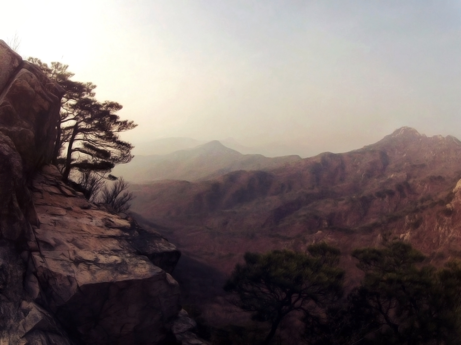 Woke up in the morning and took a cab to Bukhansan national park, from the place i was dropped there were 3 trails leading to different peaks, i chose the highest.