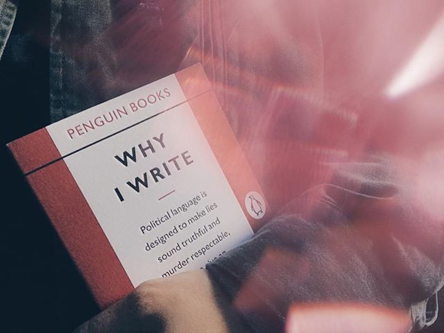 Why do you write?