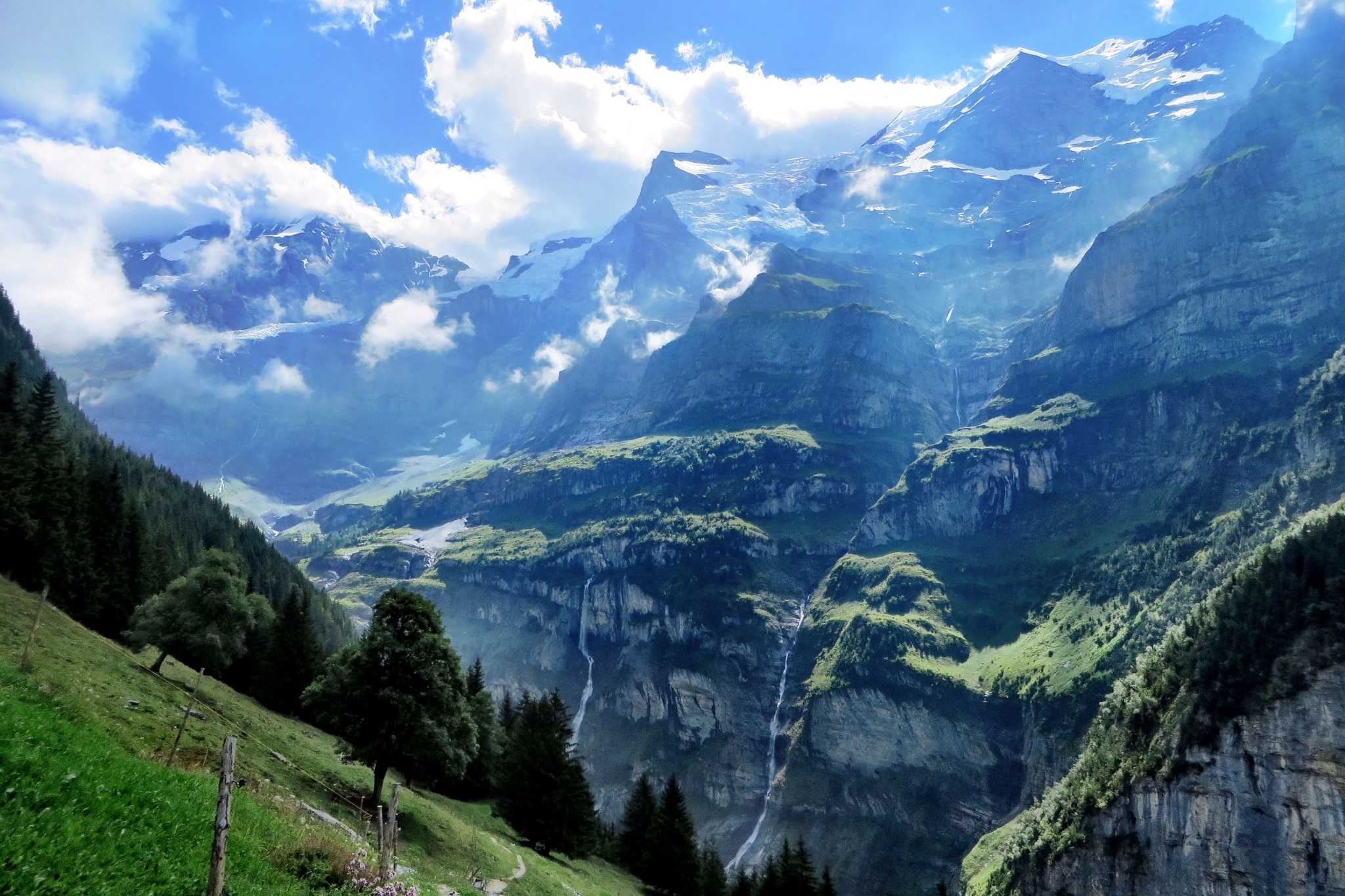 Crossroads in the Alps