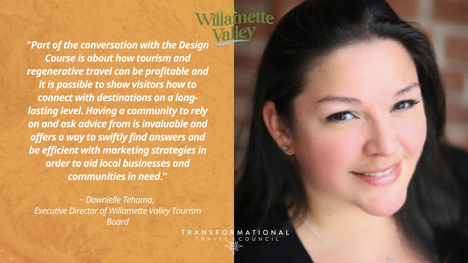 Dawnielle Tehama about the Transformational Travel Design Course.jpeg