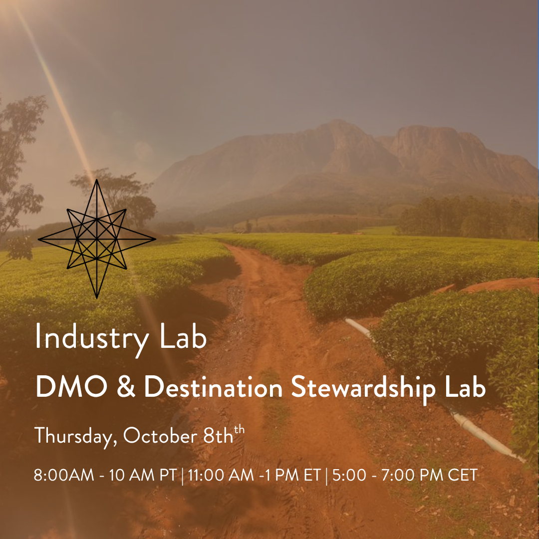 DMO &amp; Destination Stewardship Lab 