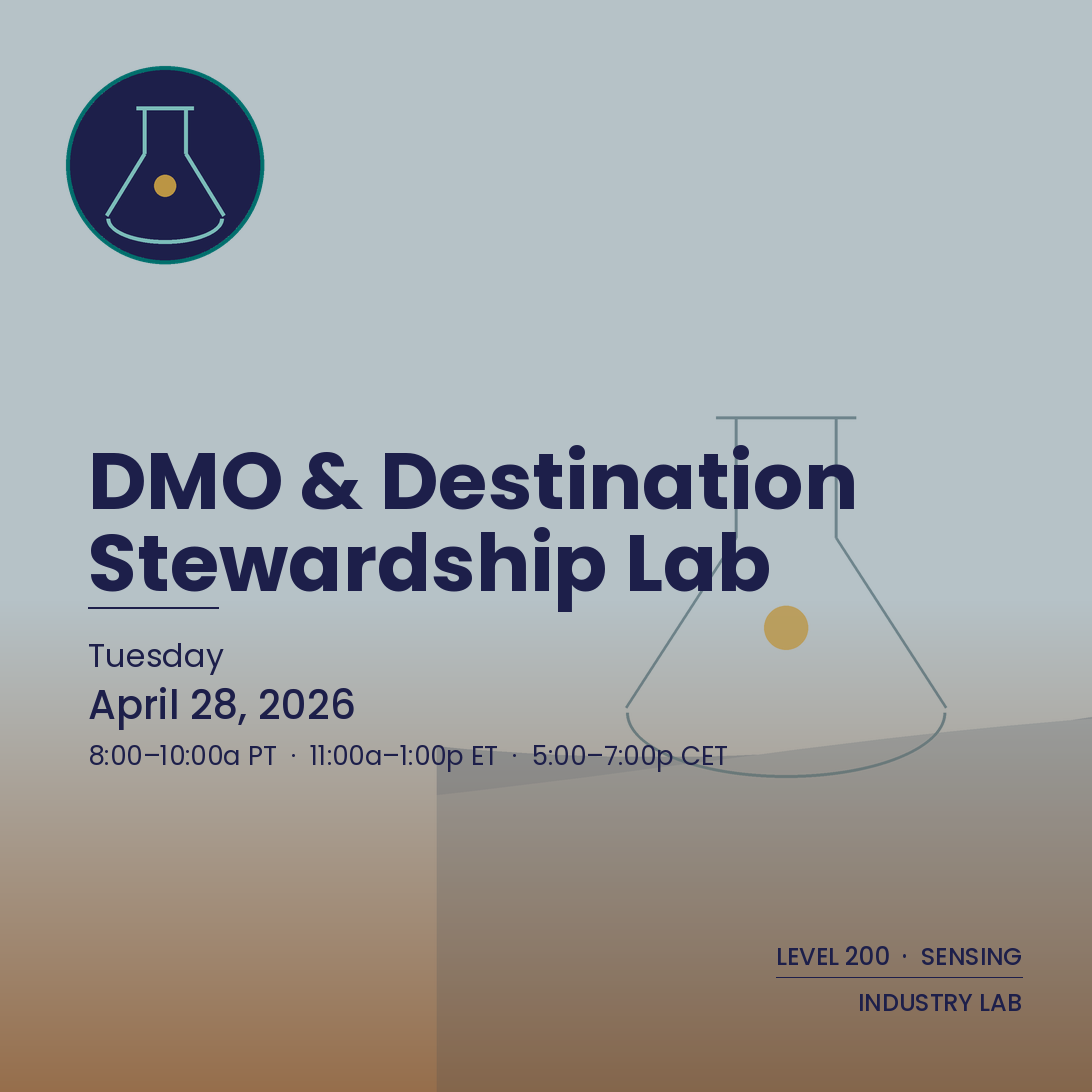 DMO &amp; Destination Stewardship Lab