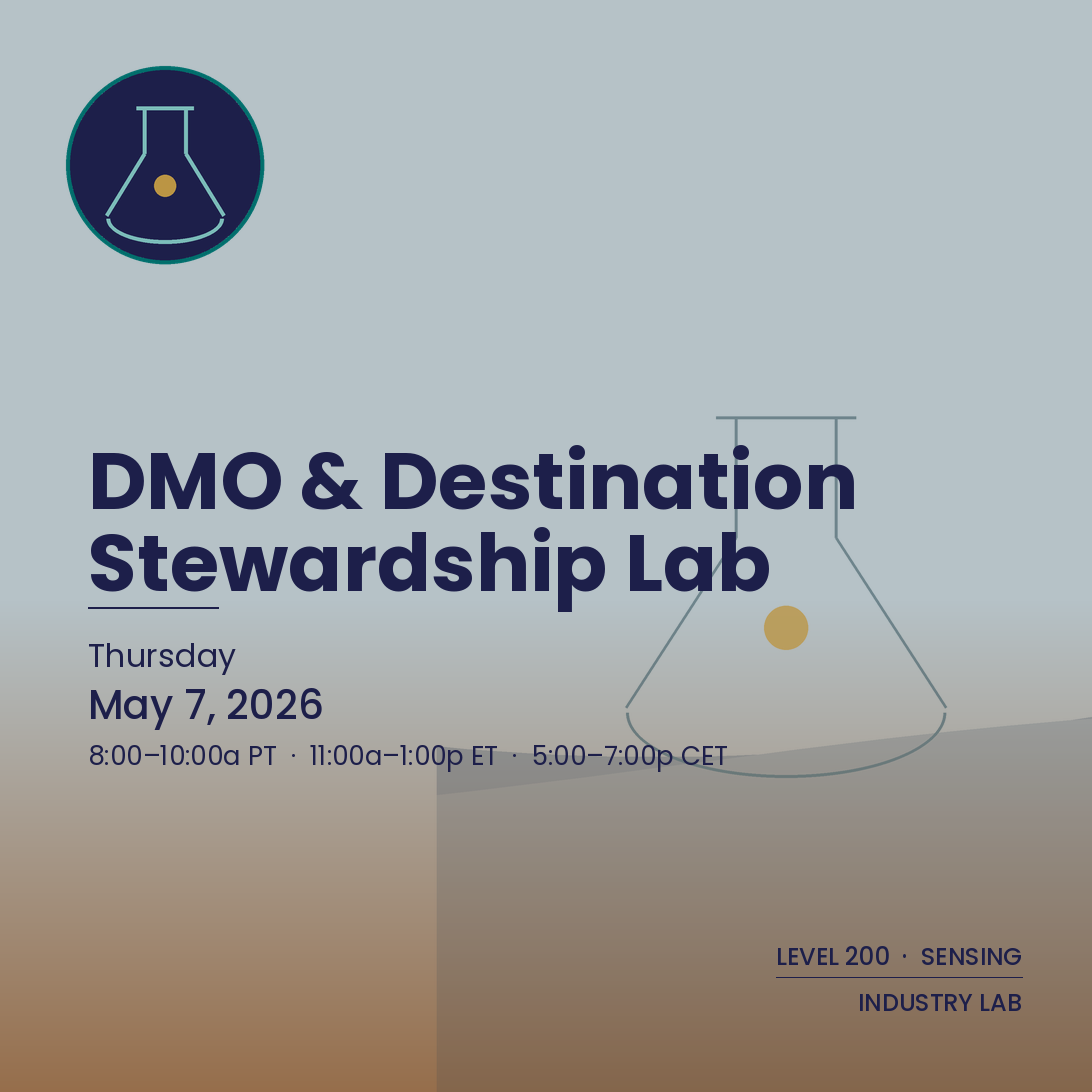 DMO &amp; Destination Stewardship Lab