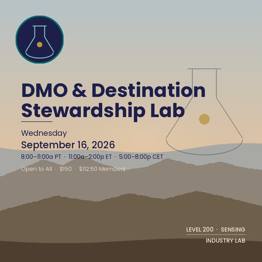 DMO &amp; Destination Stewardship Lab 