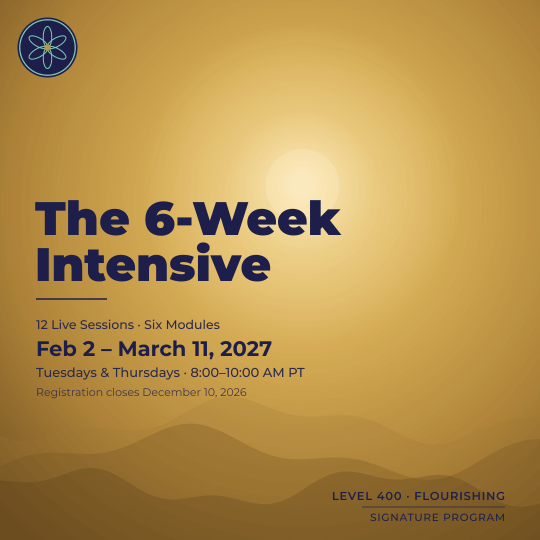 6-Week Transformative Experience Design Intensive