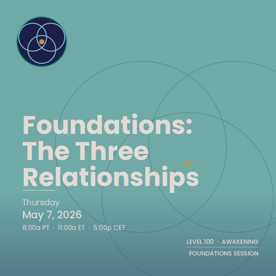 Foundations: The Three Relationships