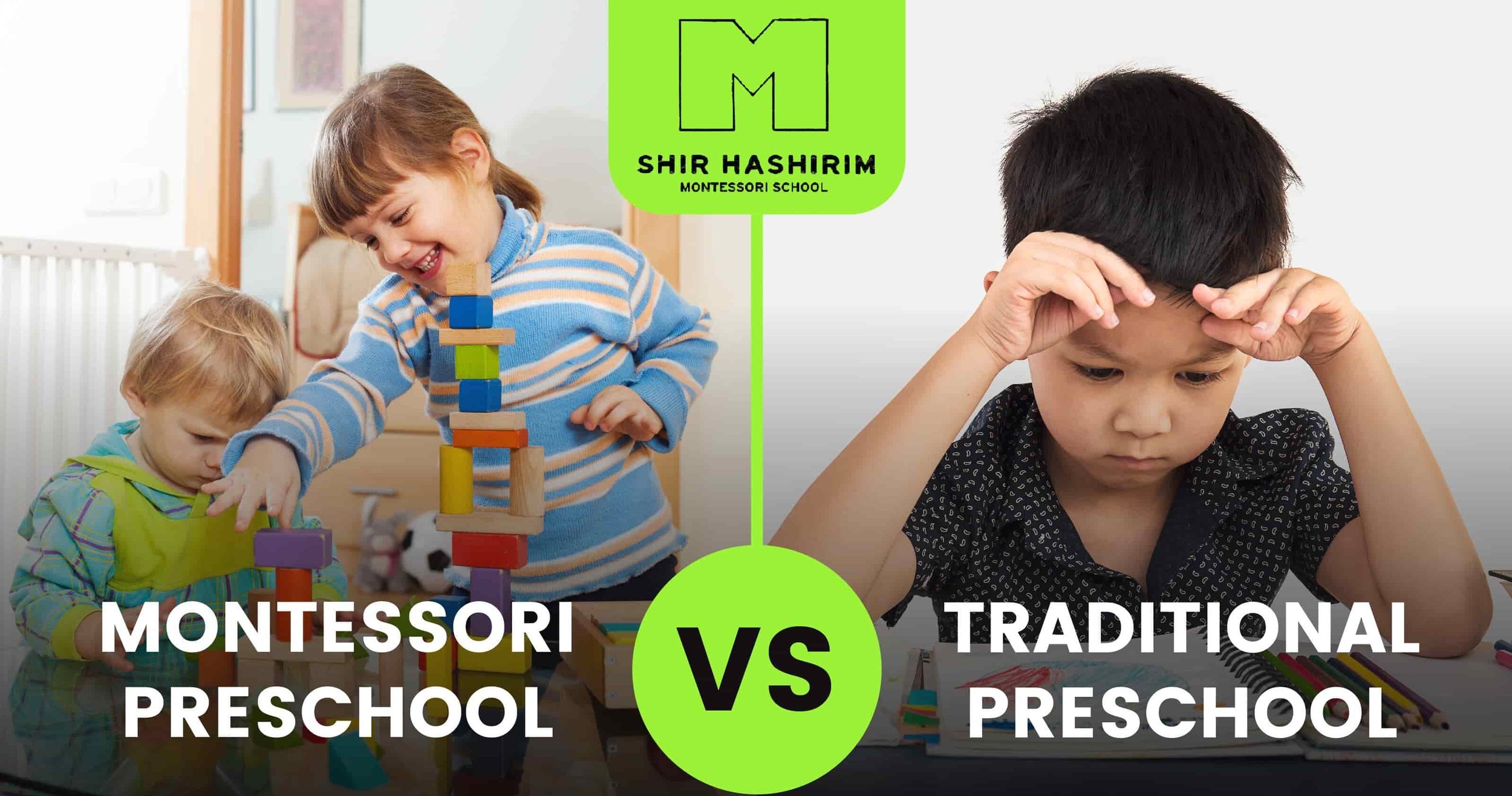 Montessori vs Traditional Preschools