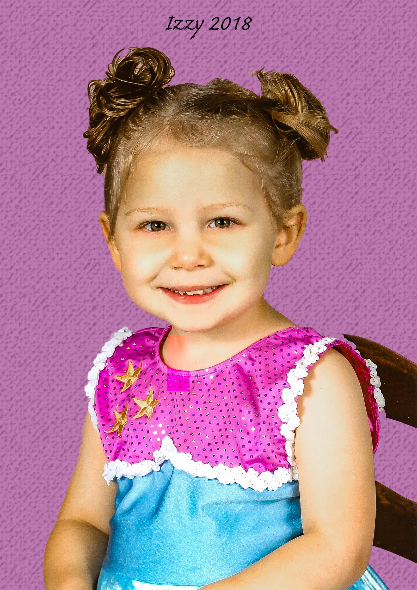 Izzy photographed at Happy Elephant Daycare. 2018 She is soon to be three.