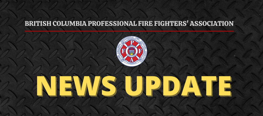 Inclusion of the BC Professional Fire Fighters in the Vaccine Rollout ...