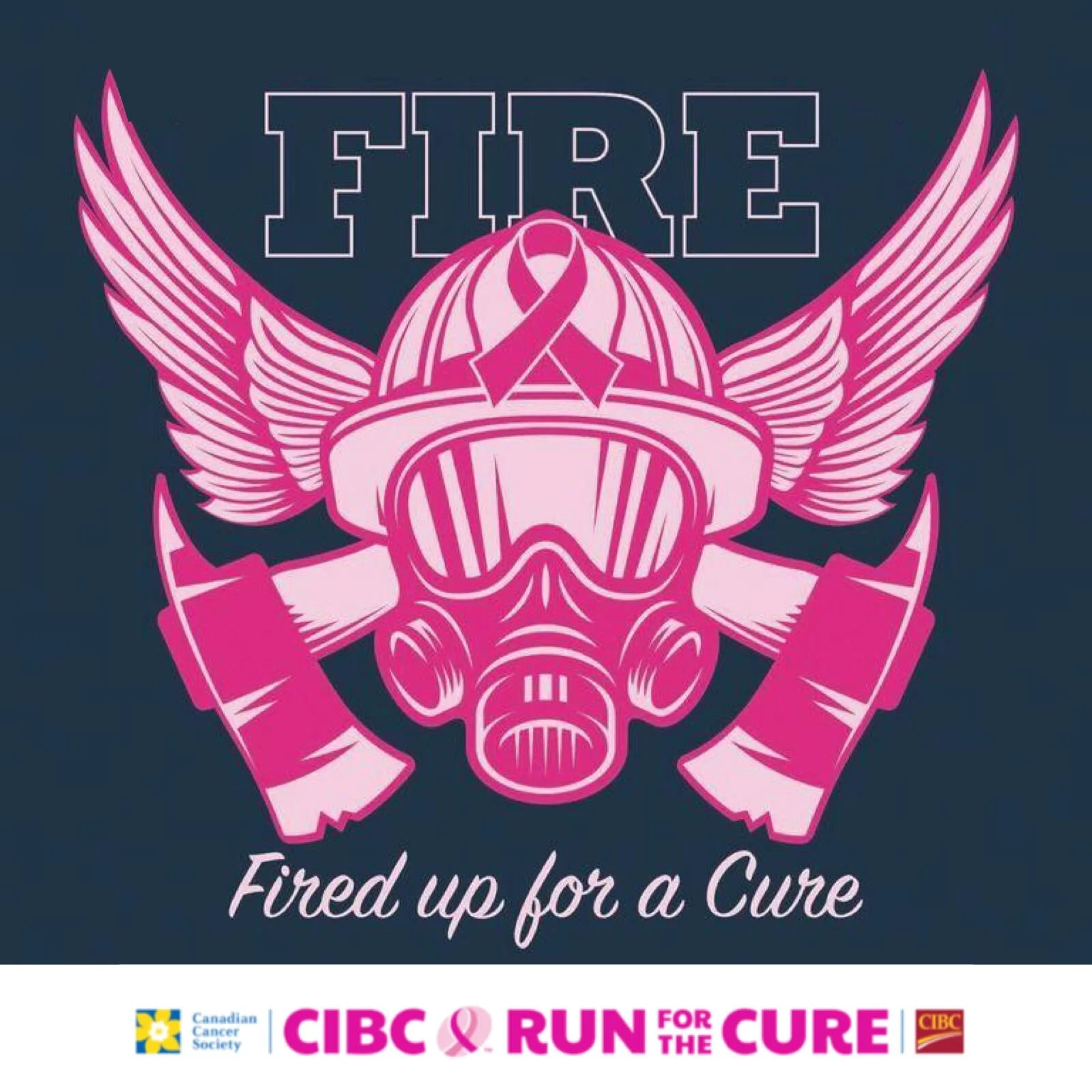 BC Professional Fire Fighters are fired up for the CIBC Run for the Cure