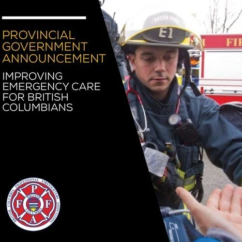 Emergency Medical Service — BC Professional Fire Fighters