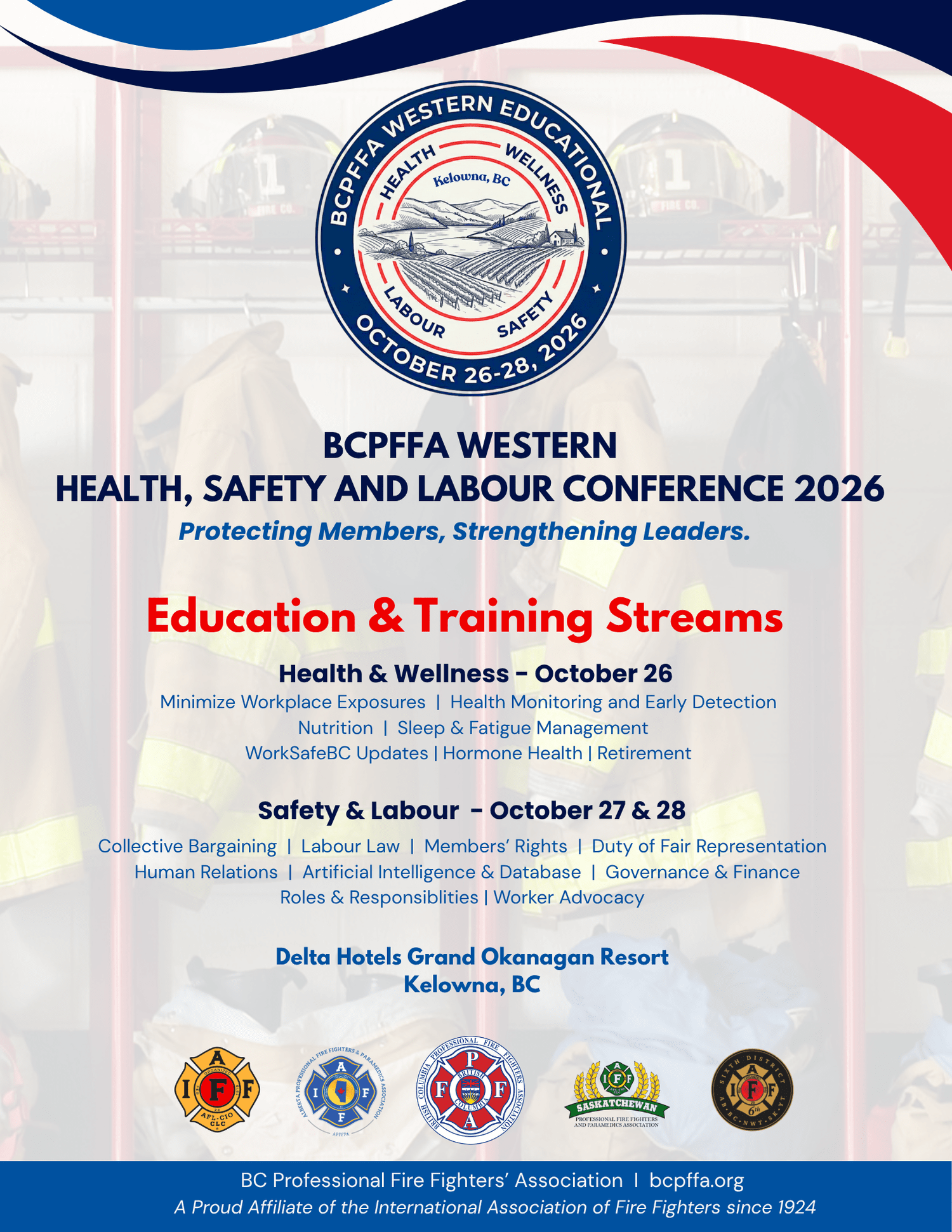BCPFFA Western Education & Training — BC Professional Fire Fighters
