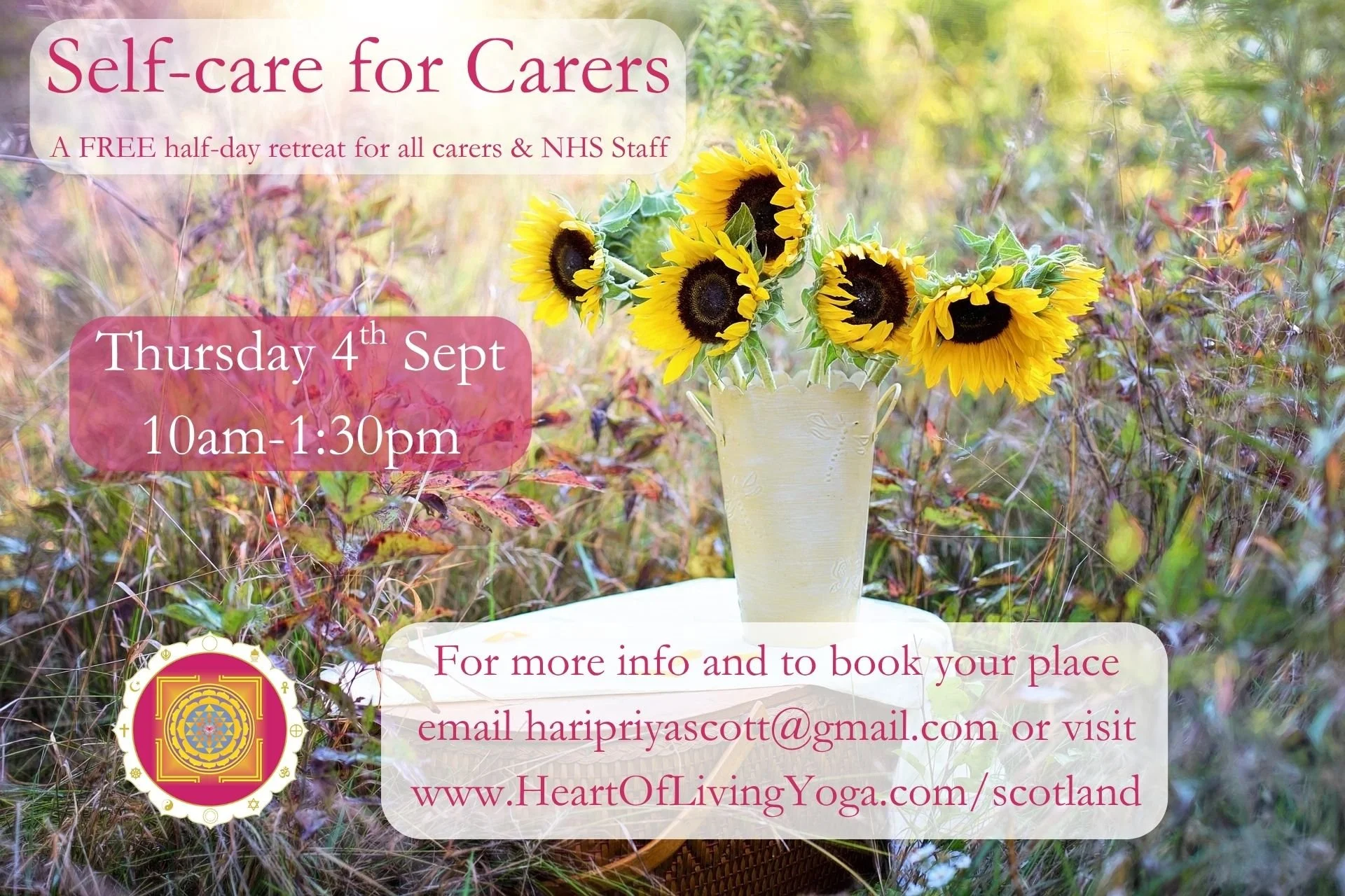 Self-Care for Carers