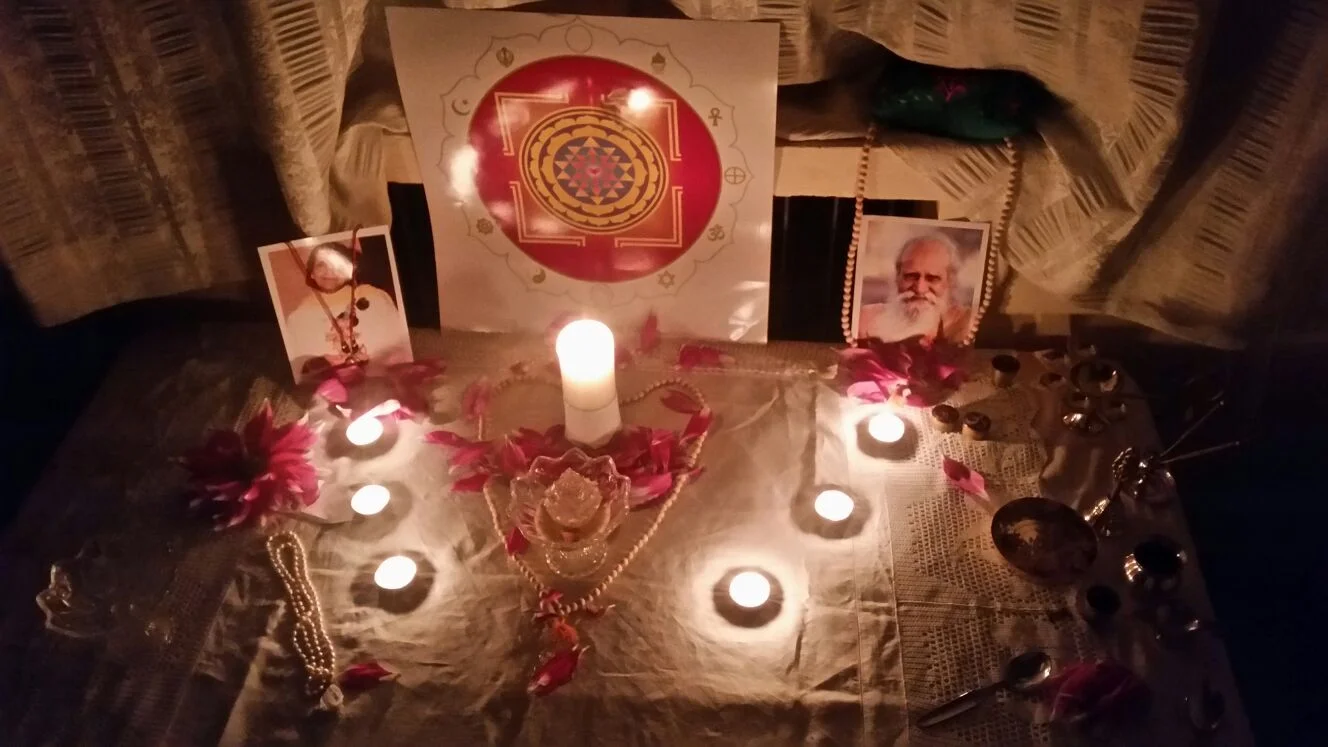 Dedication Puja - ceremony of blessing for our little Hridaya Bij Ashrama π