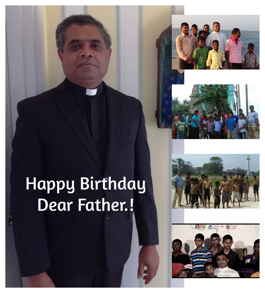 Dear Father! We pray that God’s grace light up your path. Your heart be burdened with Love for Humanity to reach out for Creator's Hands and let it guide you. May Your Mission be filled with The Love of Creator and let it fill the void in your soul. Have a blessed birthday! May you be showered with blessings in the days to come!