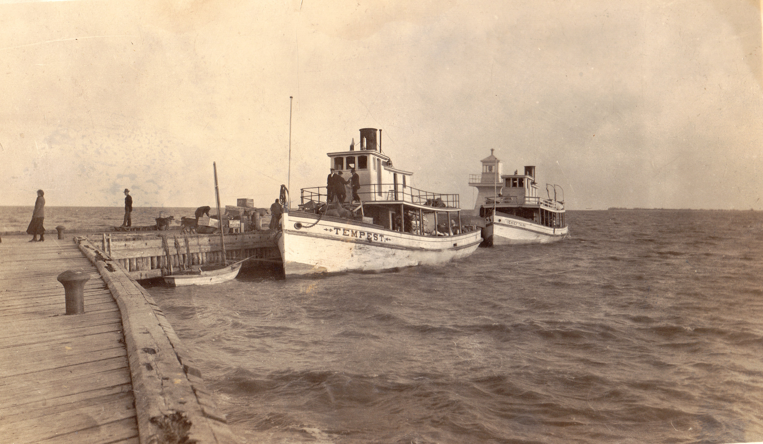 NIM - 43 Barney Peterson postcard - tugs - 1910s.jpg