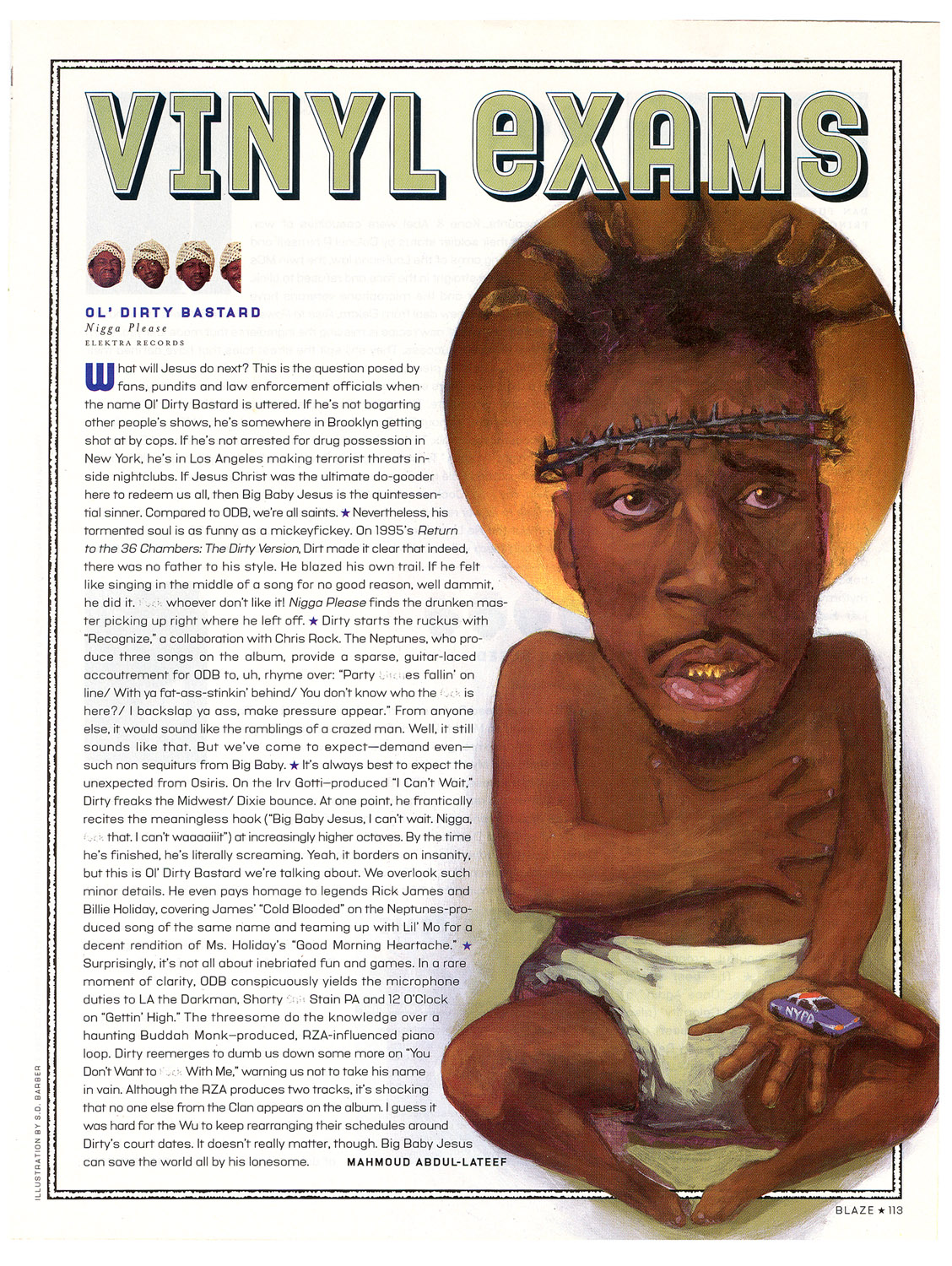 'ODB', for Blaze Magazine, 1999