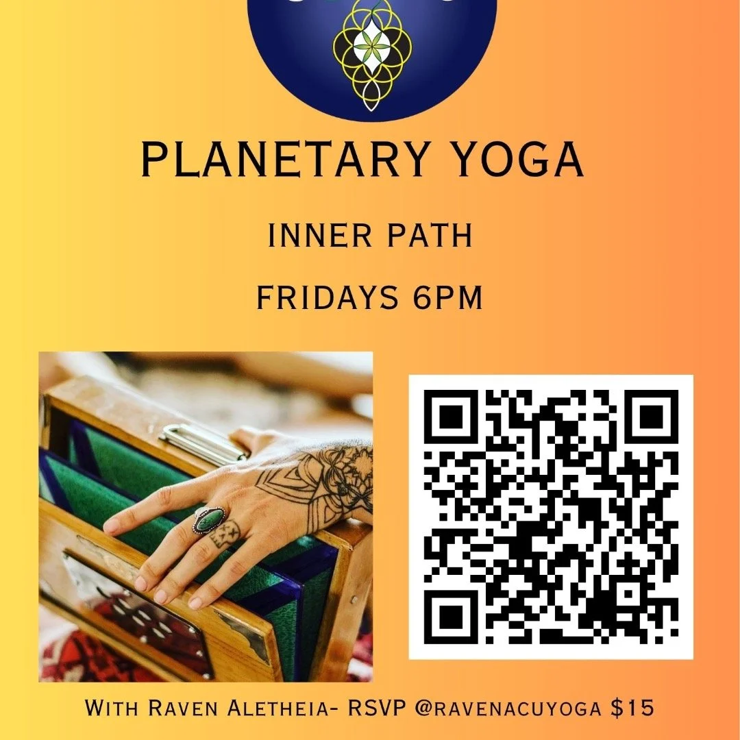 Planetary Yoga ! Tomorrow 6pm! June 12th @innerpathyoganevadacity ~ We will attune with Venus, Mercury andthe Moon ~