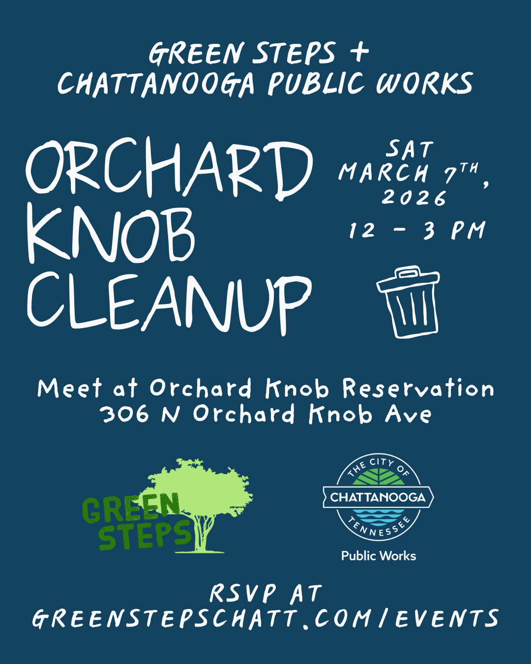 Orchard Knob Cleanup