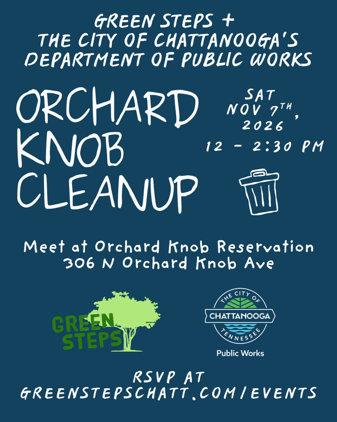 Orchard Knob Cleanup