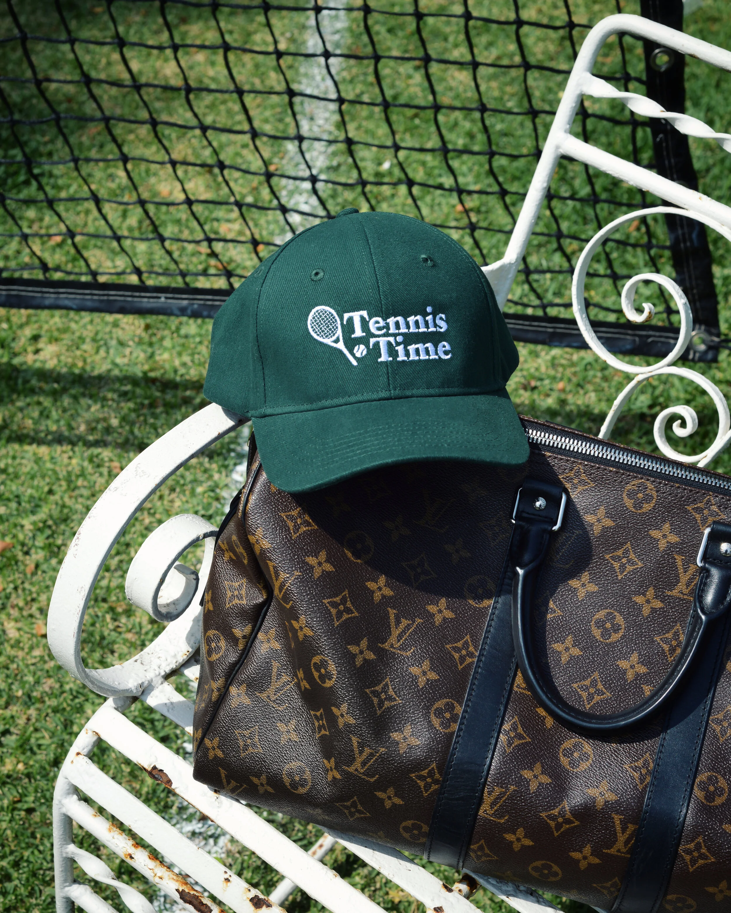 The Tennis Time Cap (Forest)