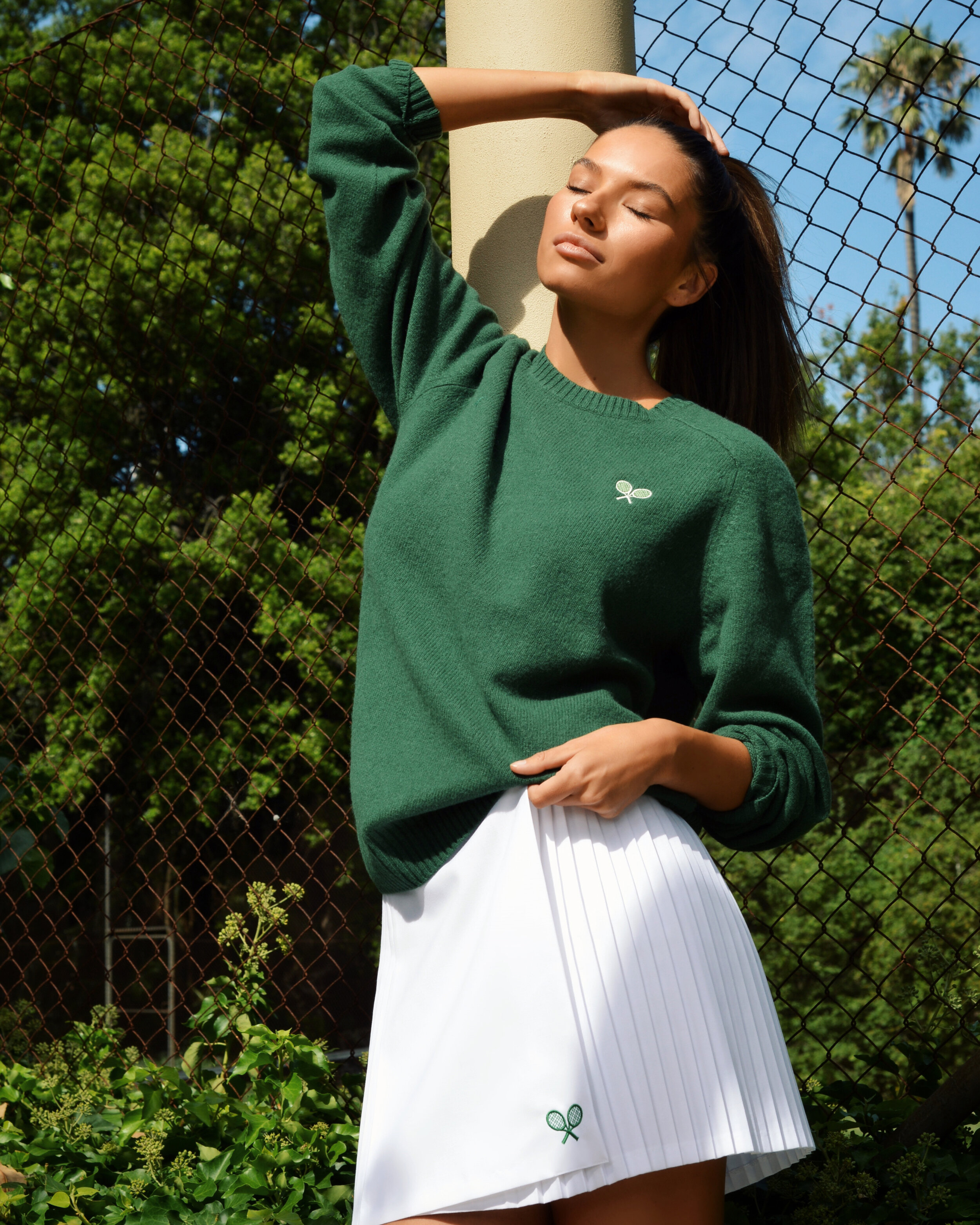 Embroidered Wool Knit