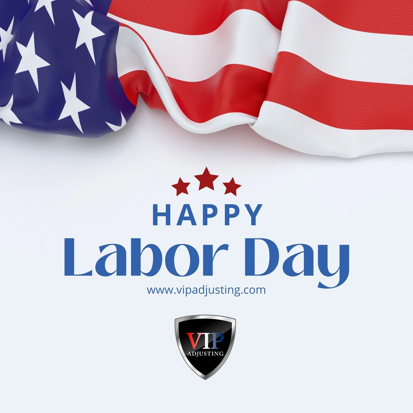 Happy Labor Day from VIP Adjusting! 

Today, we celebrate the hard work and dedication of all the incredible workers who keep our communities strong. Whether you're on the frontlines, working from home, or keeping things running behind the scenes, yo