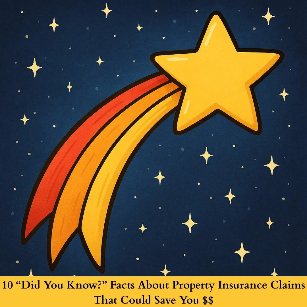 🏚️💥 10 Insurance Claim Facts That Could Save You THOUSANDS 💸

Did you know your insurance company isn't always on your side when it comes to property damage claims?

👉 Swipe or read on for 10 must-know facts about homeowners insurance that could 
