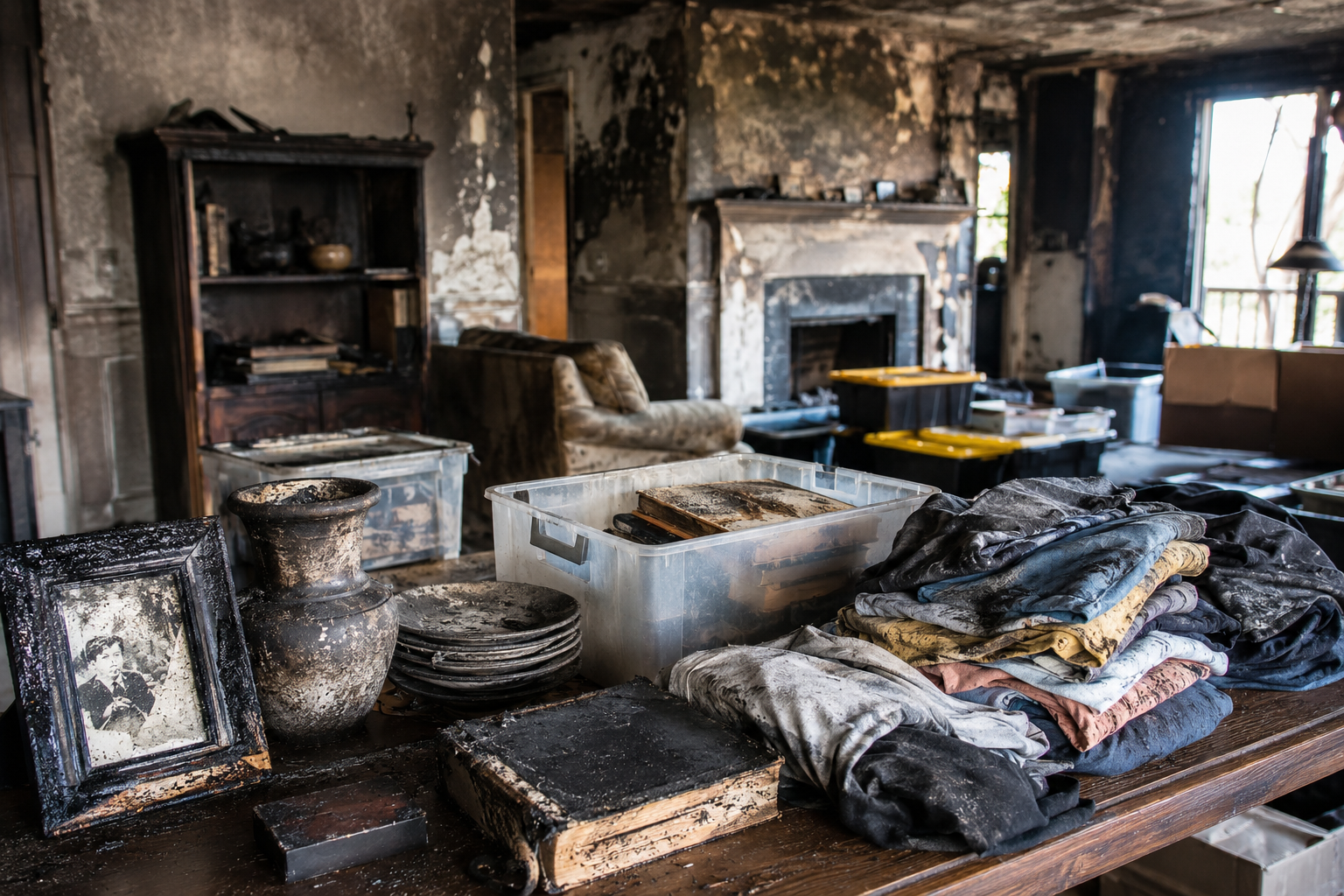 What Happens to Your Belongings After a House Fire? A Guide to Personal Property Insurance Claims