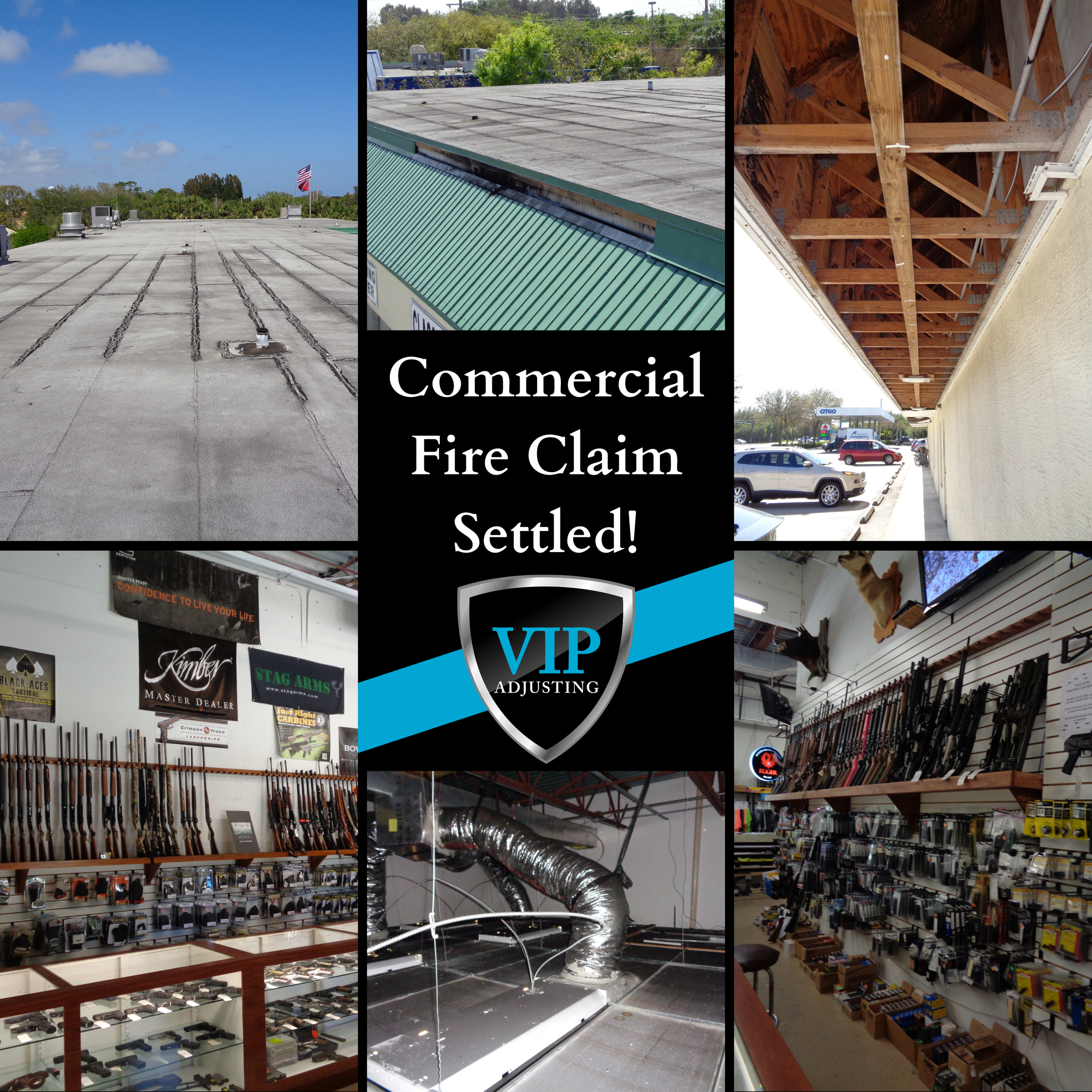 Commercial Fire Claim Settled