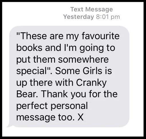 Adele, 5 and a bit years old (via her mum).
