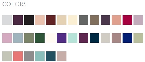 Pictured left to right in order of the drop down menu. Product colors may vary from colors shown on your monitor.