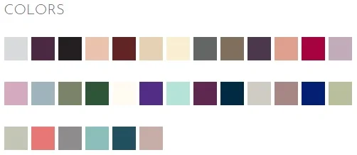 Pictured left to right in order of the drop down menu. Product colors may vary from colors shown on your monitor.