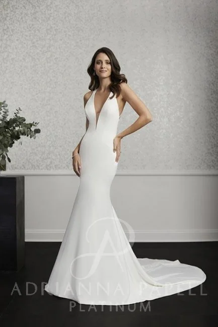 Adrianna Papell Platinum  The Bustle Bridal Boutique