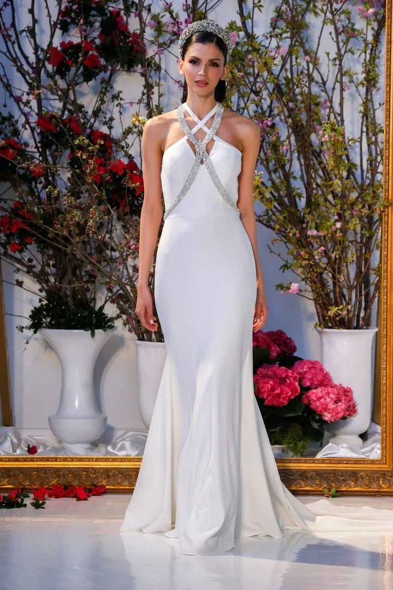 Anne Barge Blue Willow Cypress  The Bustle Bridal Boutique