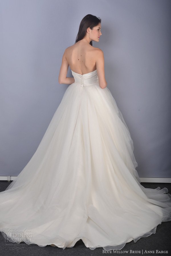 Anne Barge Blue Willow Adagio  The Bustle Bridal Boutique
