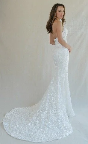 navy fitted prom dress Navy Blue Halter Two Piece Long Fitted Prom Dress with Slit main image 1