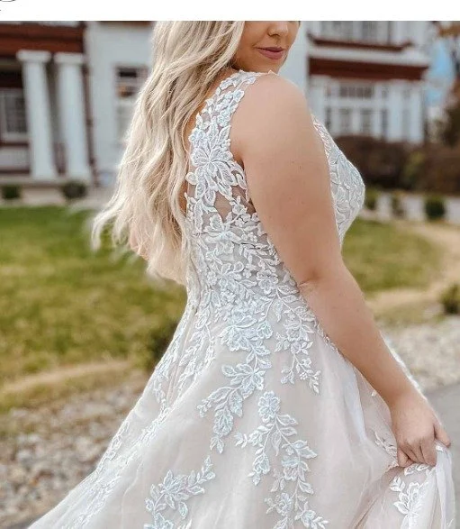 Wedding dresses - wedding dresses in san diego - curvy bride wedding dress  - plus size wedding dress  The Bustle Bridal Boutique