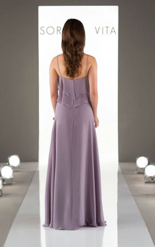 size 8 bridesmaid dress Ladivine 7492 Size 8 French Navy Bridesmaids Dress Long Fitted Corset Luxe Satin off the shoulder maxi slit Prom Dress Formal Gown