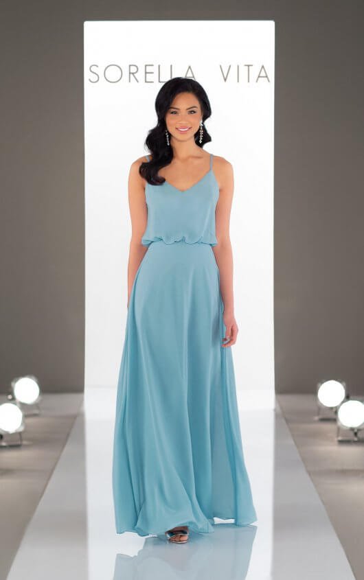 rustic rose bridesmaid dress Purple A-line Bridesmaid Dress | 9114 by Sorella Vita main image 0