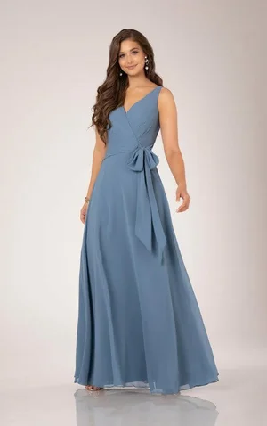 SV6 (Size 14) in Bluestone — The Bustle Bridal Boutique