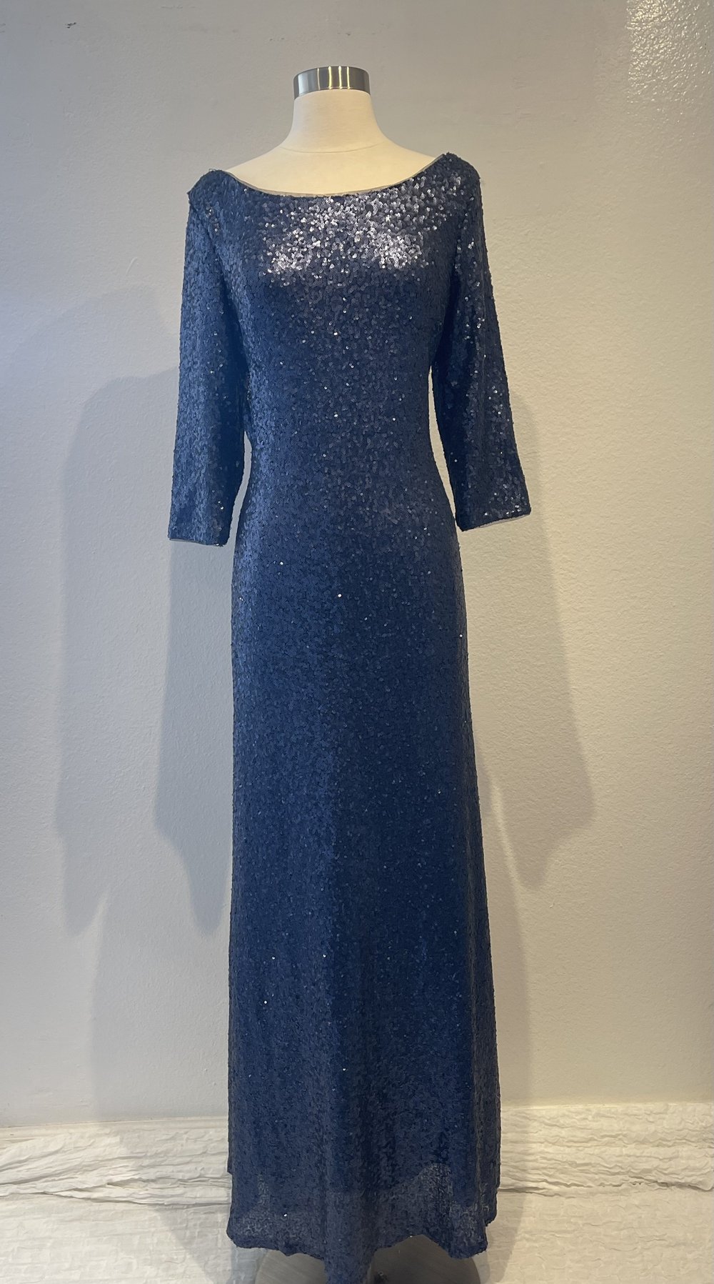 AJ 8 (Size 14) in Navy Matte  The Bustle Bridal Boutique