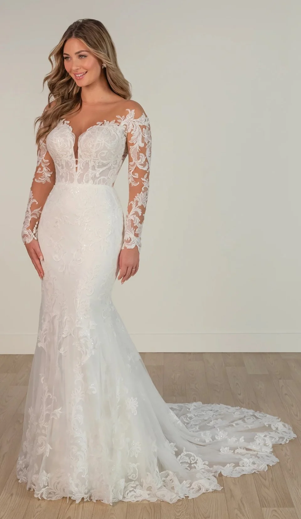 stella mccartney wedding dress long sleeve Bridal Collection Stella Mccartney Long Sleeve Wedding Dress Stella  McCartney's Bridal Collection Will Make You Feel