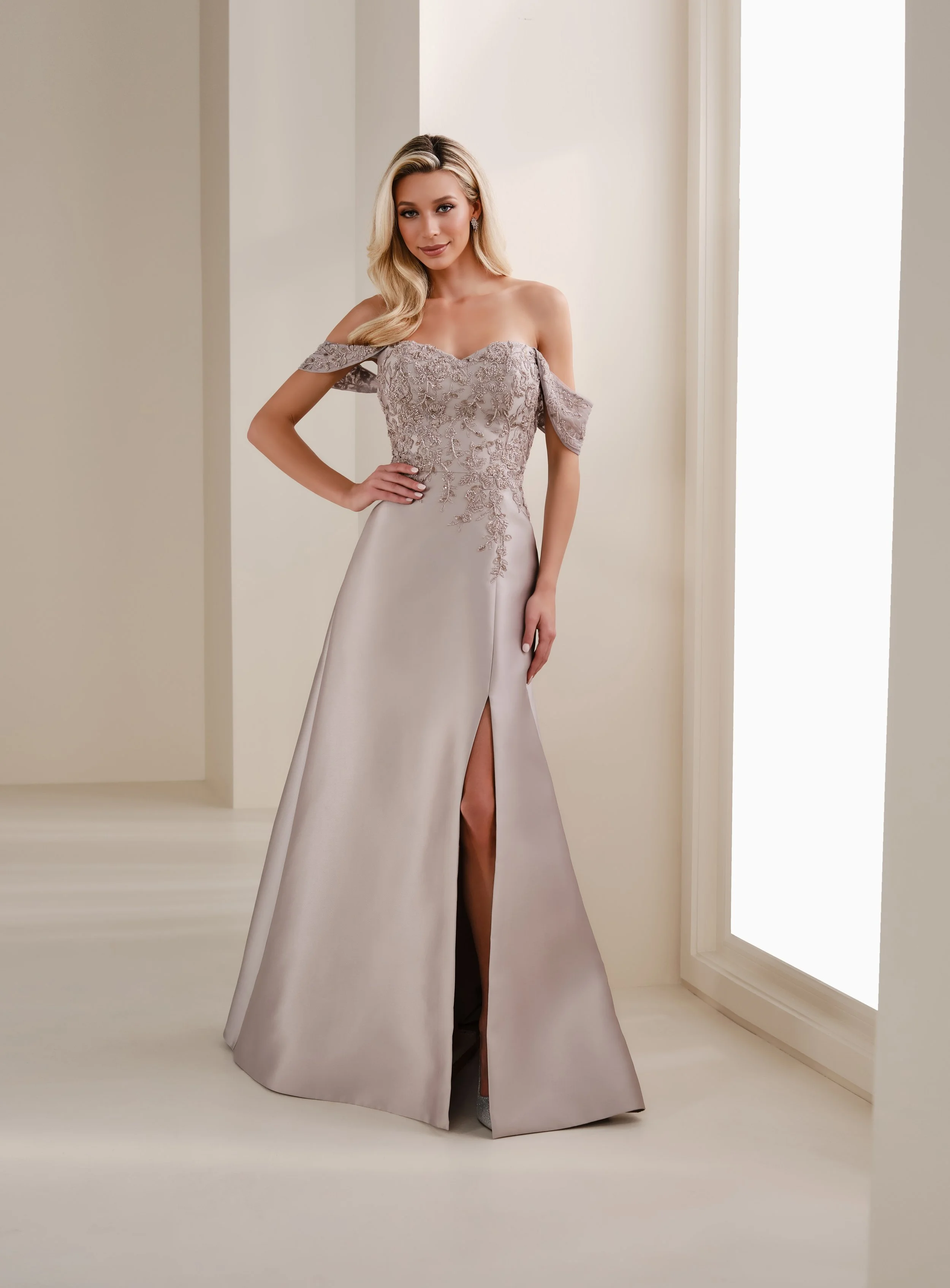Taupe mother of the bride dress.jpg