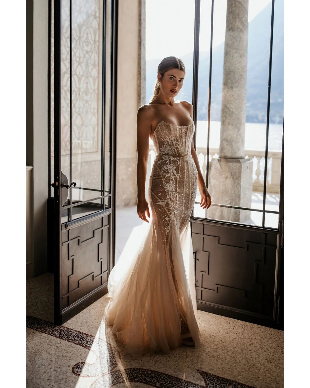 Berta Privee 22-P07  The Bustle Bridal Boutique