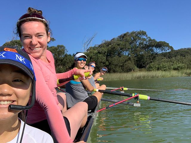 Alumni taking some strokes out on the water before they head off to college!! #collegebound #D1athletes #PACIFIC #alumni
