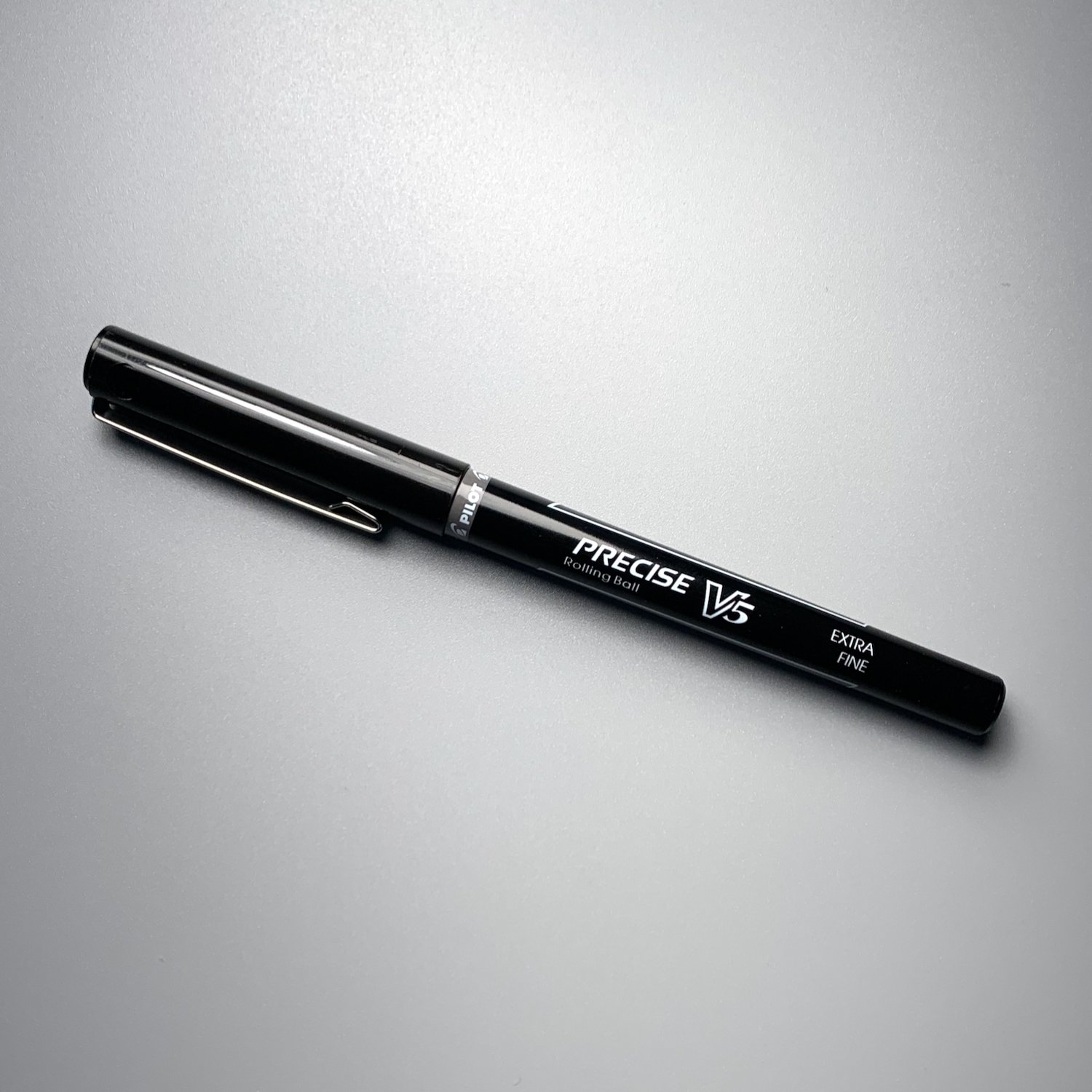 Pilot Precise V5 Premium Rolling Ball Ink Pen (Black)