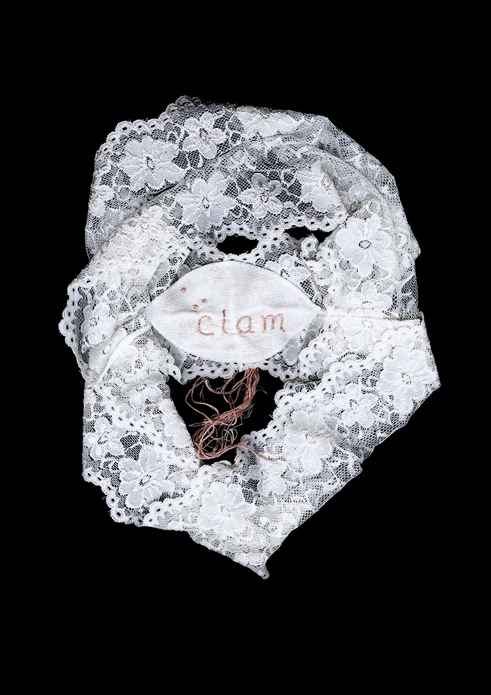   Panty Portrait: Clam  12.14 x 17.18 in [30.84 x 43.64 cm] Archival pigment print on museum cotton rag 