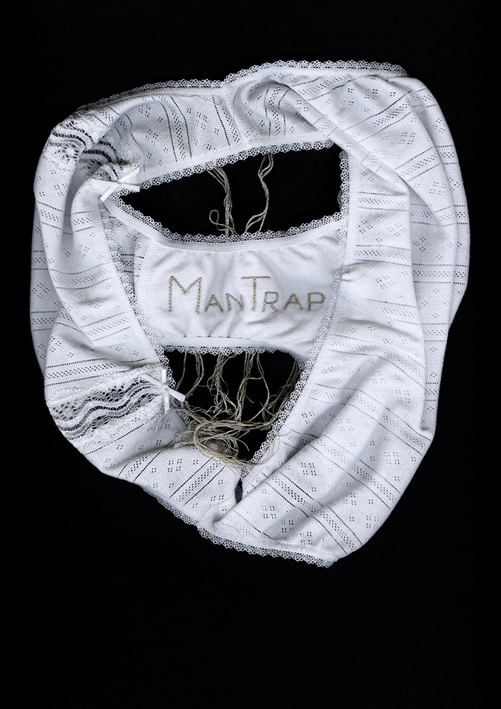   Panty Portrait: Man Trap  12.14 x 17.18 in [30.84 x 43.64 cm] Archival pigment print on museum cotton rag 