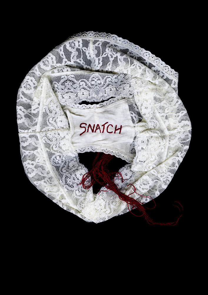  Panty Portrait: Snatch  12.14 x 17.18 in [30.84 x 43.64 cm] Archival pigment print on museum cotton rag 